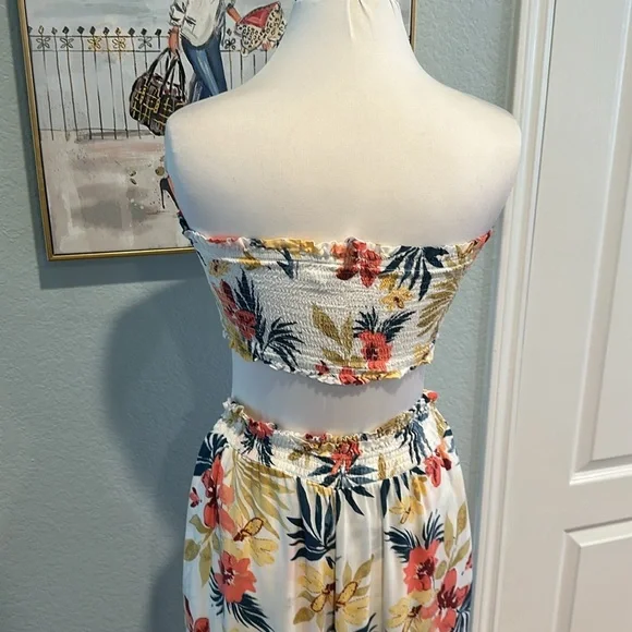 Goa Beachwear by Japna • Two Piece Tube Top and Pants Set • Sz M • NEW! - Picture 6 of 15